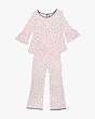 Kate Spade,Pink Dot Long PJ Set,sleepwear,Pink Dot