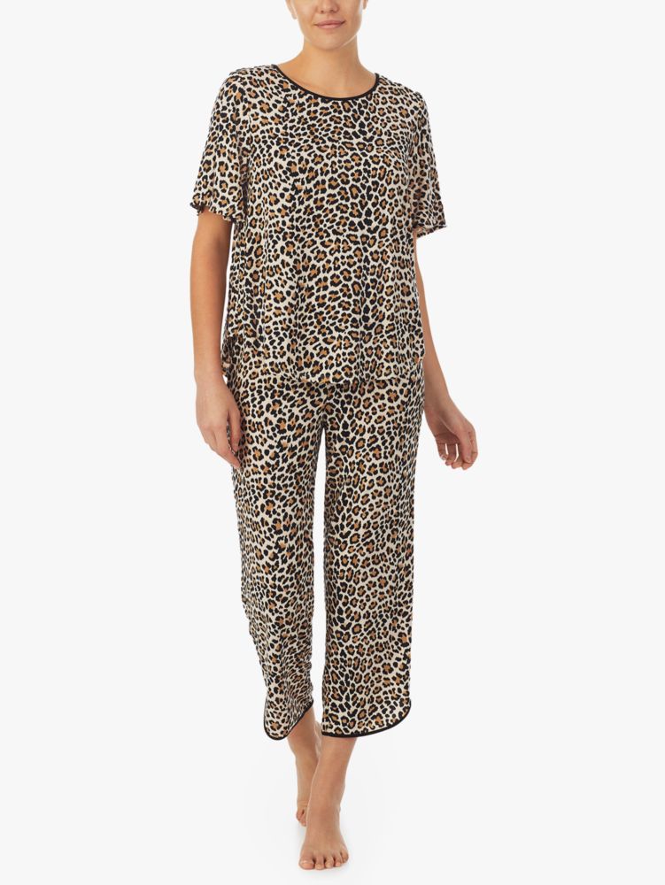 Kate spade leopard pajamas new arrivals