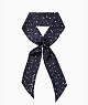 Kate Spade,night sky medium skinny scarf,Blazer Blue