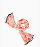 Kate Spade,flamingo oblong scarf,Coral Gild