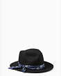 Kate Spade,trilby with printed band,Show Dogs