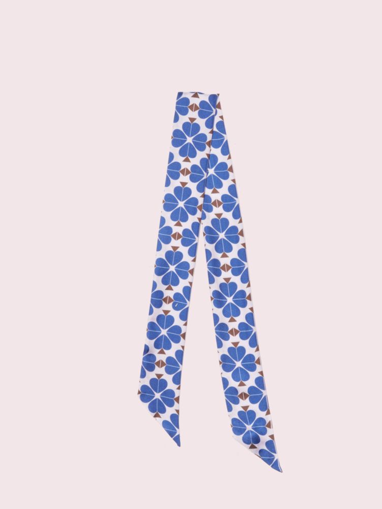 Kate Spade,Spade Flower Skinny Scarf,