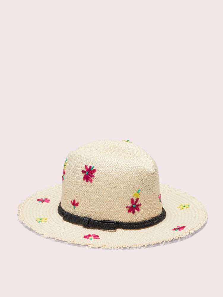 Marker Floral Embroidery Trilby, , Product