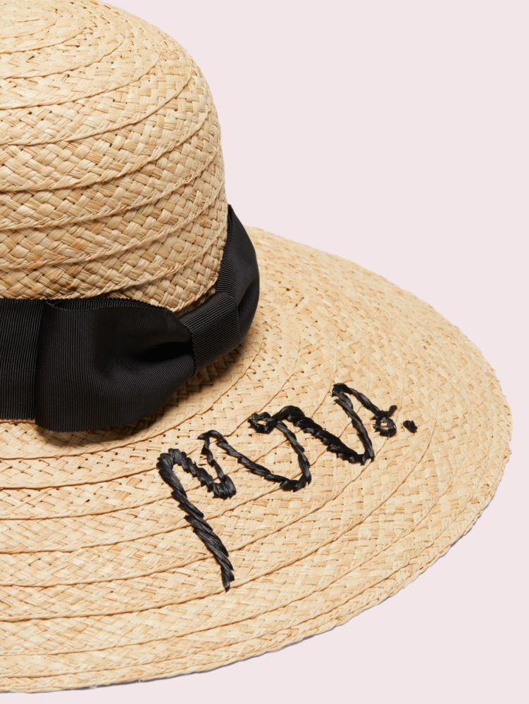 Tipped Sunhat  Kate Spade New York