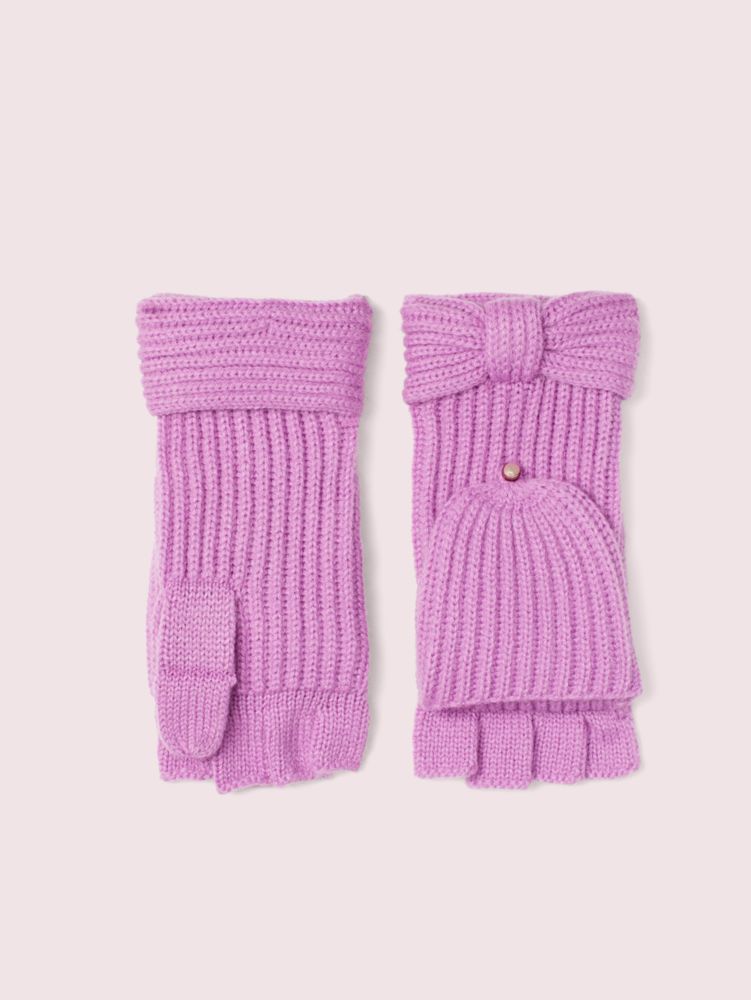 Kate Spade,Bow Pop Top Gloves,