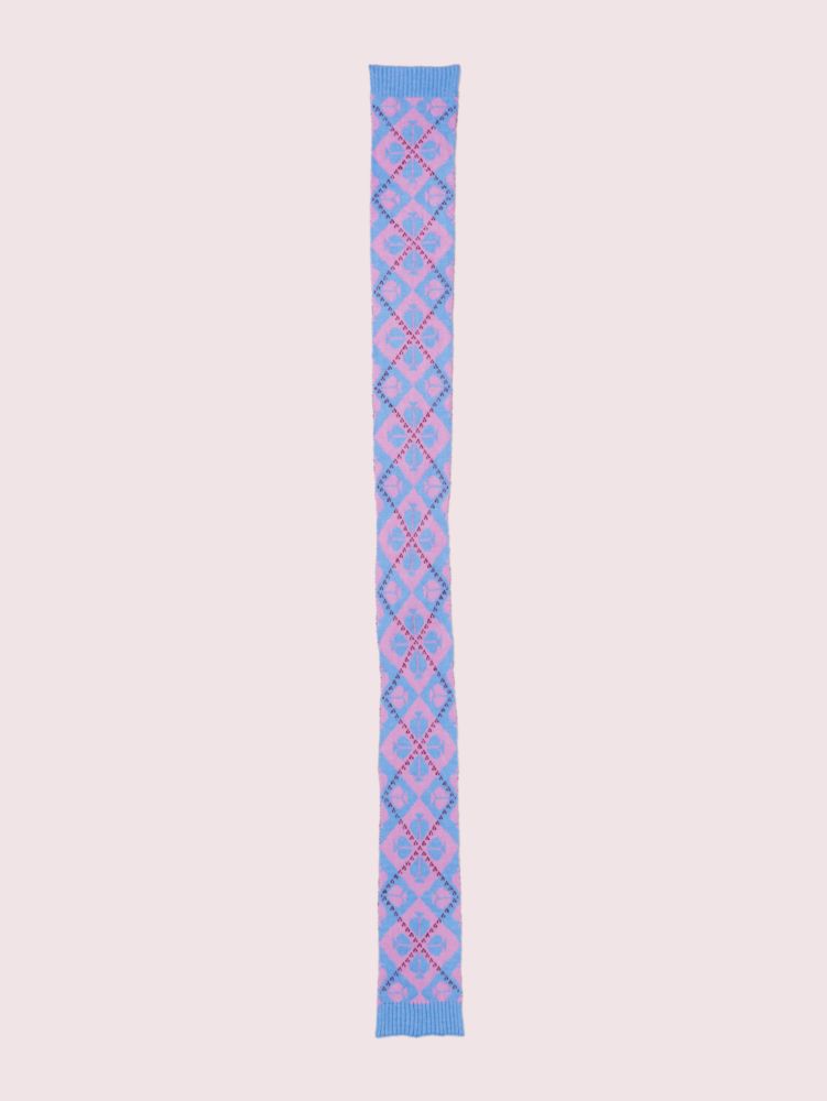 Spade Argyle Scarf, , Product