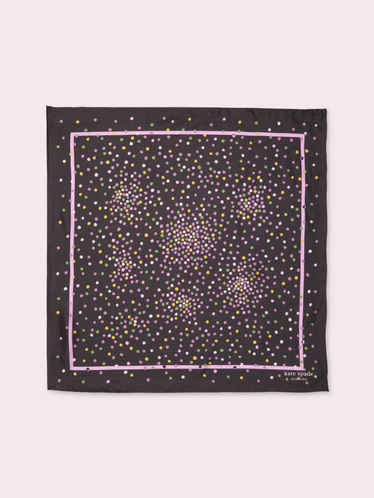 Kate Spade,Disco Dots Silk Bandana,