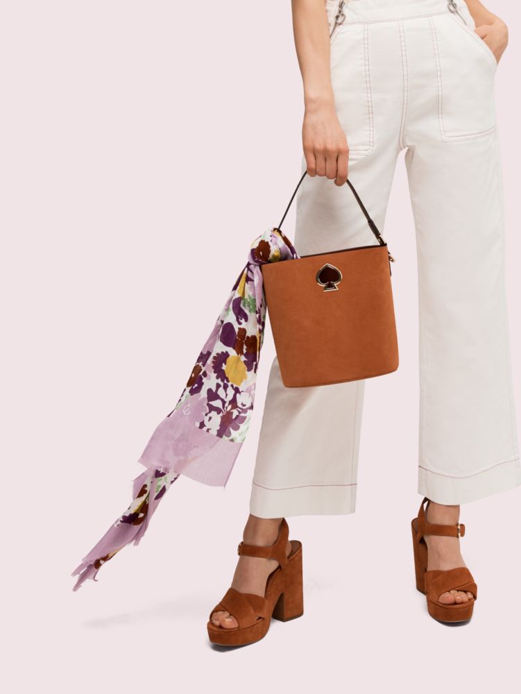 Kate Spade,Swing Flora Oblong Scarf,