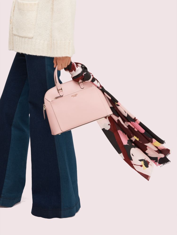 Kate Spade,Brush Bloom Oblong Scarf,