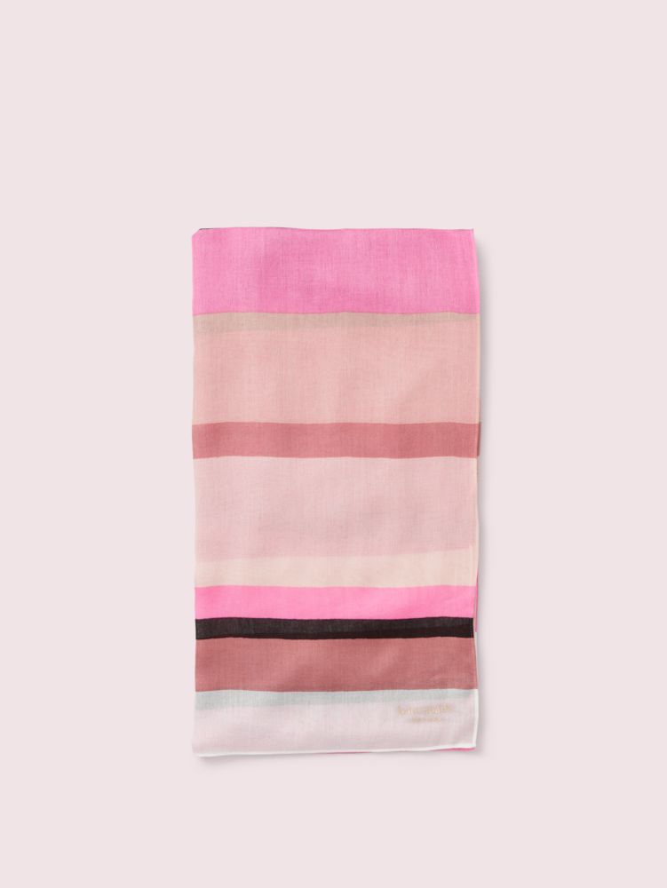 Kate Spade,Rita Stripe Oblong Scarf,