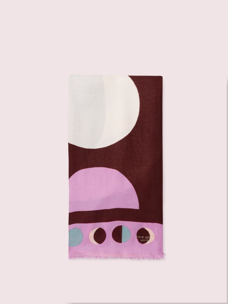 Kate Spade,Moon Geo Oblong Scarf,