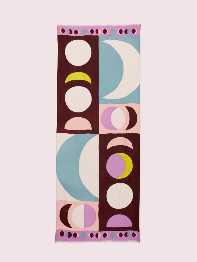 Kate Spade,Moon Geo Oblong Scarf,