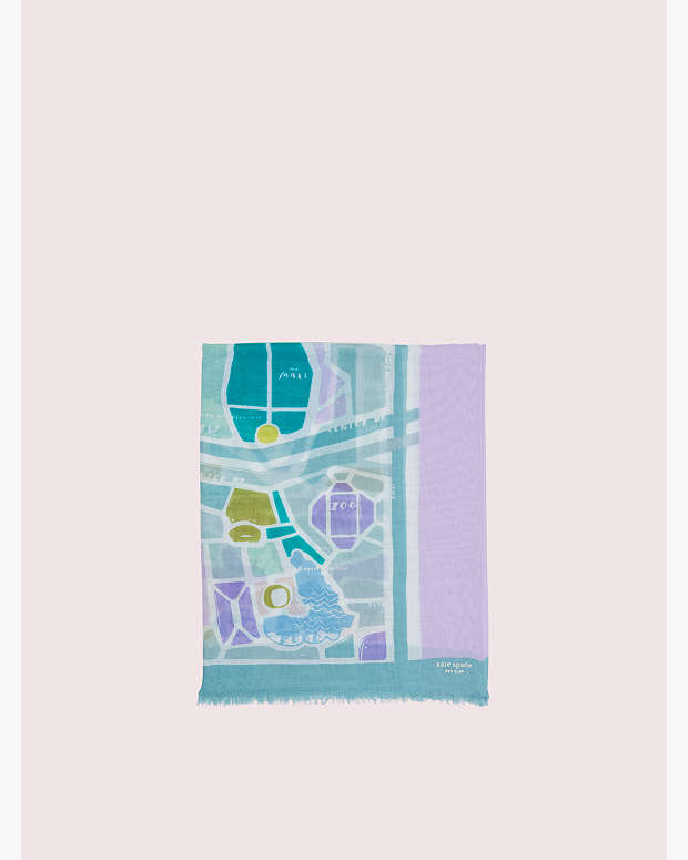 Central Park Map Oblong Scarf | Kate Spade New York | Kate Central Park Map Oblong Scarf | Kate Spade New York | Kate