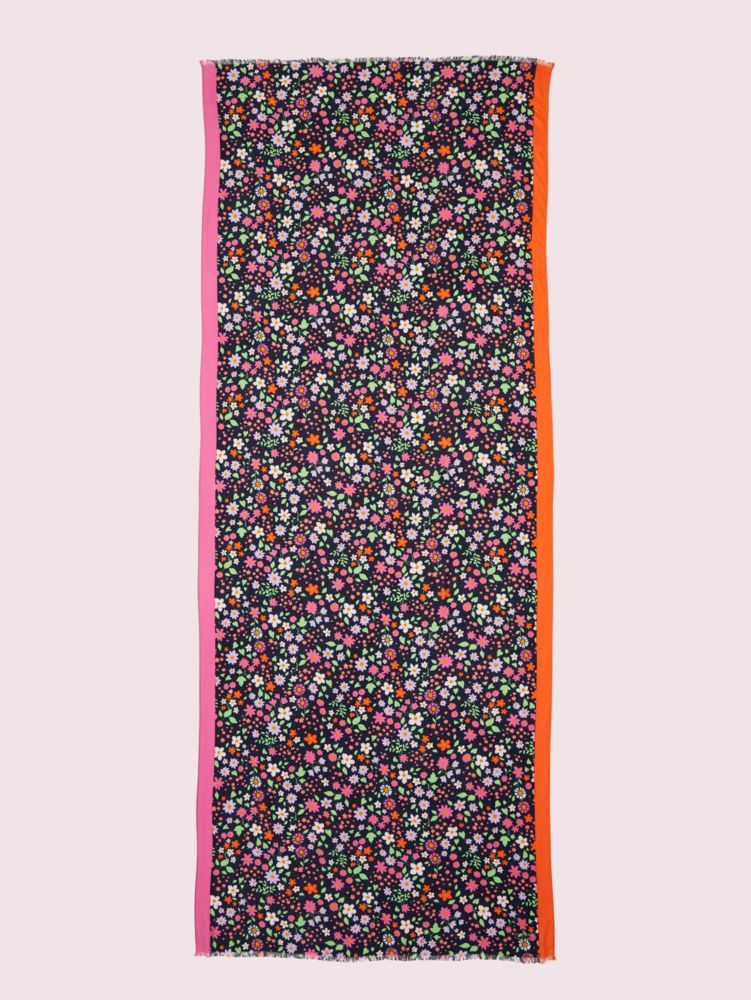 Kate Spade,Wild Garden Oblong Scarf,