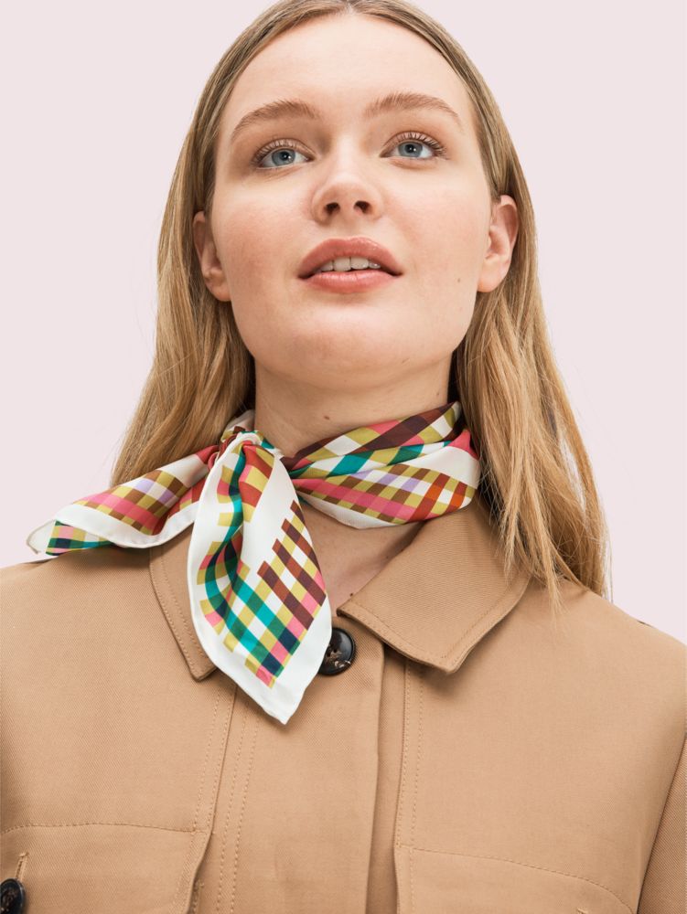 Leslie Plaid Bandana, , Product