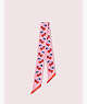 Kate Spade,cherry toss silk skinny scarf,scarves,Serendipity Pink