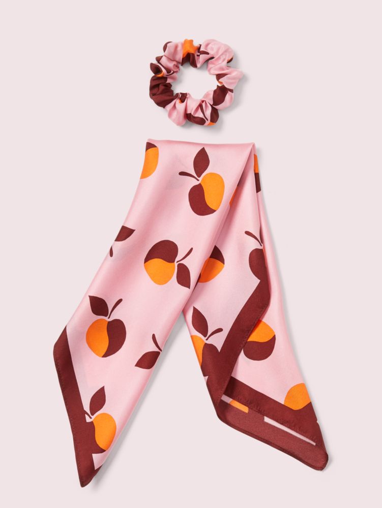 Kate Spade,Colorblock Apple Hair Tie,