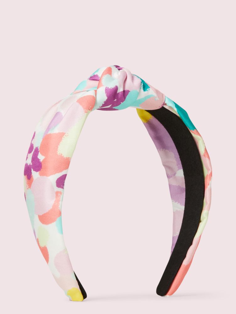 Kate Spade,painted petals headband,hair accessories,Pomegranate