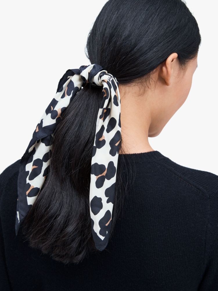 Forest Feline Hair Tie & Bandana Set, , Product