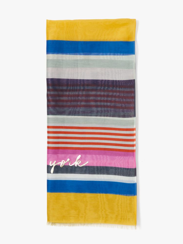 Kate Spade,oceanside stripe oblong scarf,scarves,