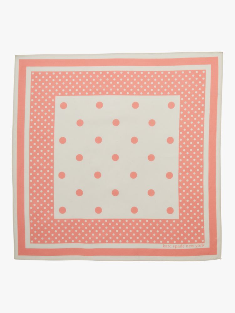 Kate Spade,Heritage Dot Cotton-silk Bandana,
