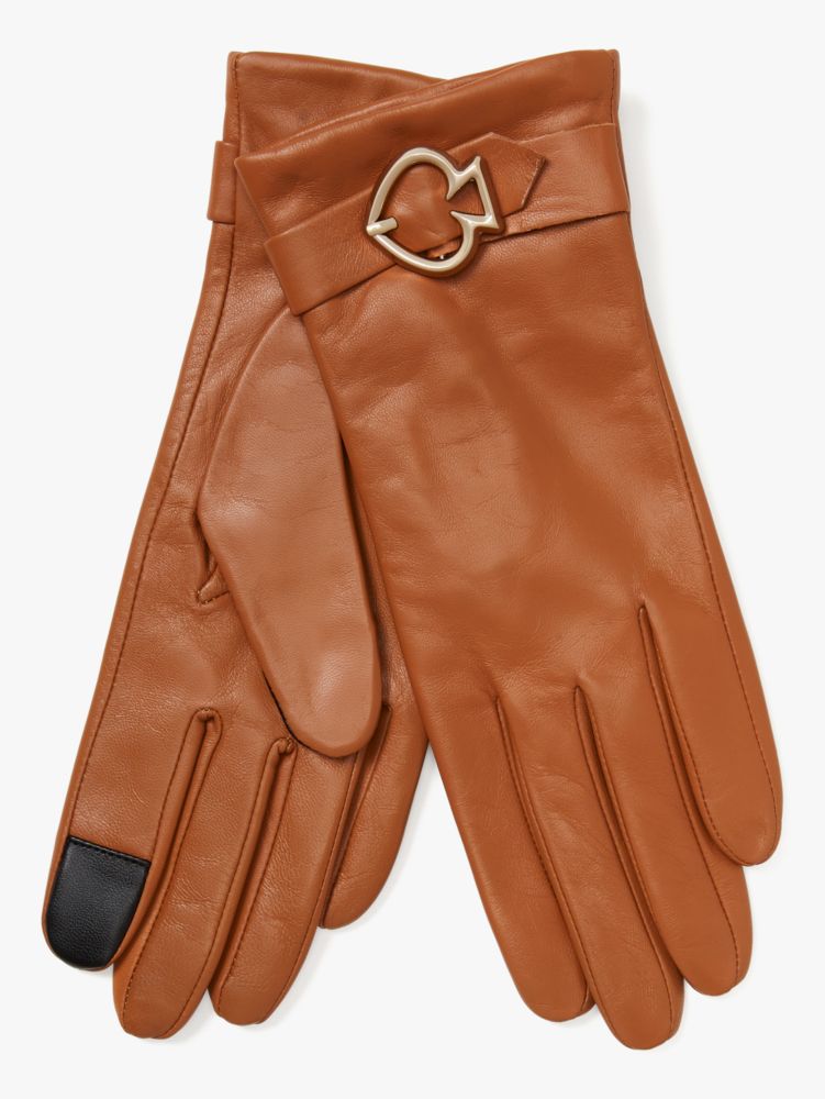 Kate Spade,spade buckle gloves,gloves,