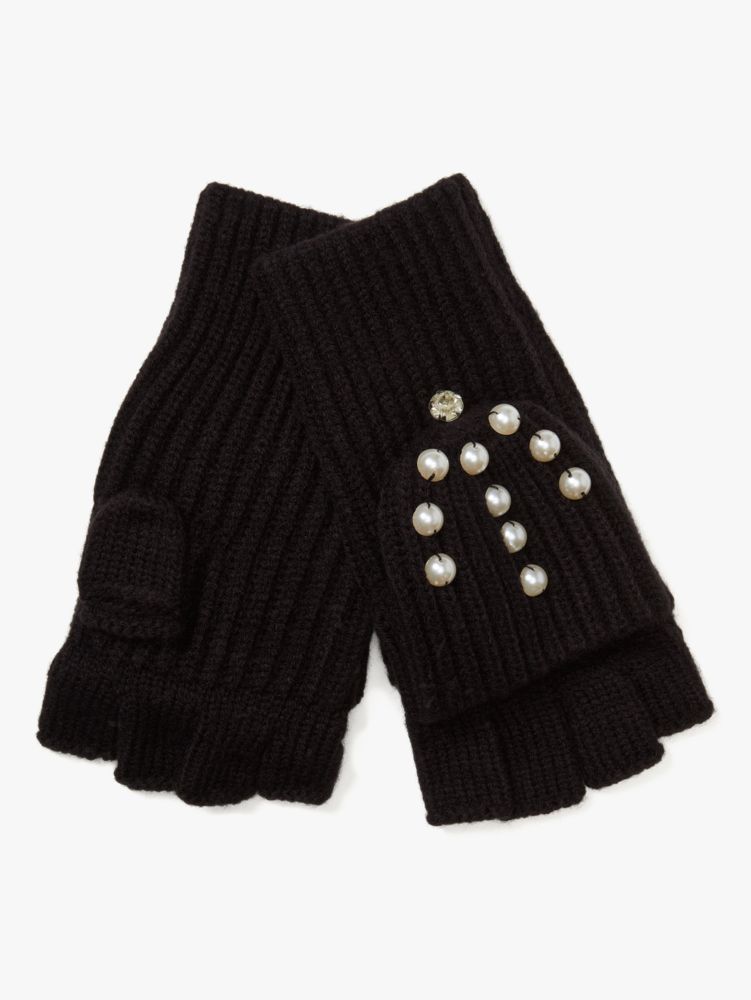 Kate Spade,pearl pop-top gloves,gloves,