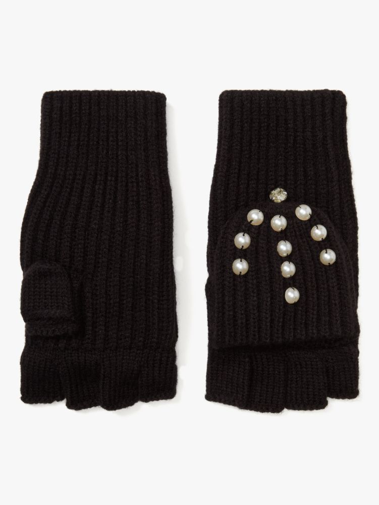 Kate Spade,pearl pop-top gloves,gloves,