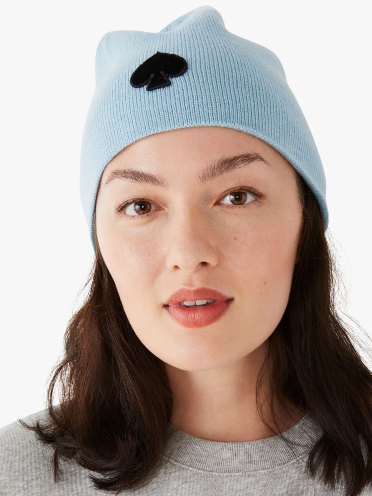 Flocked Spade Beanie