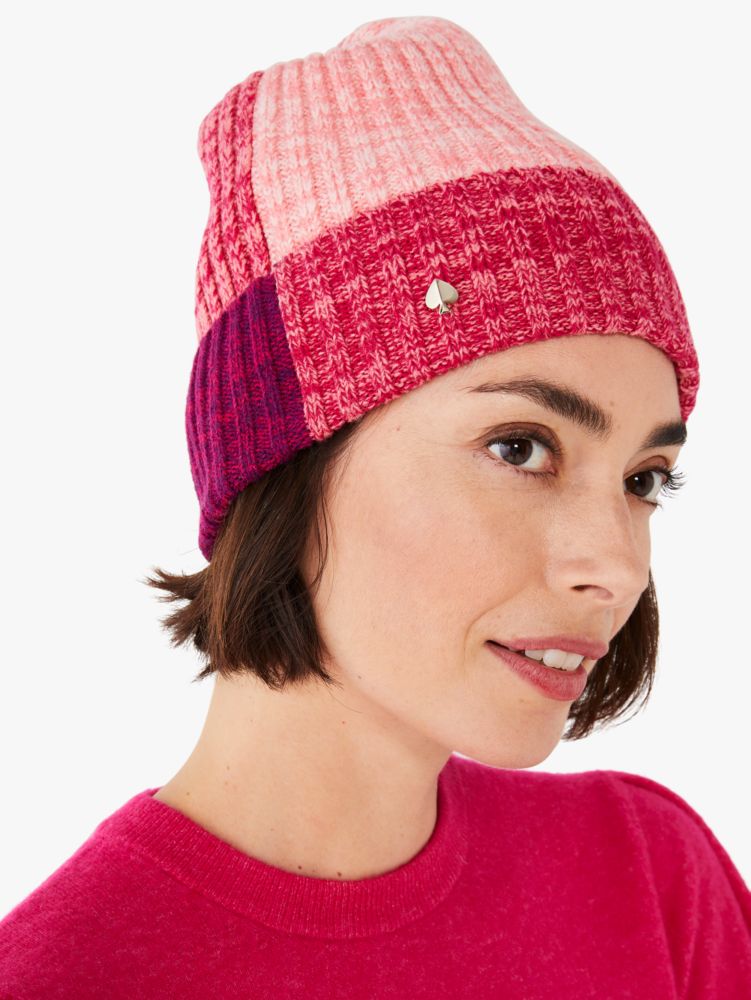 Kate Spade,mouliné patch beanie,hats,