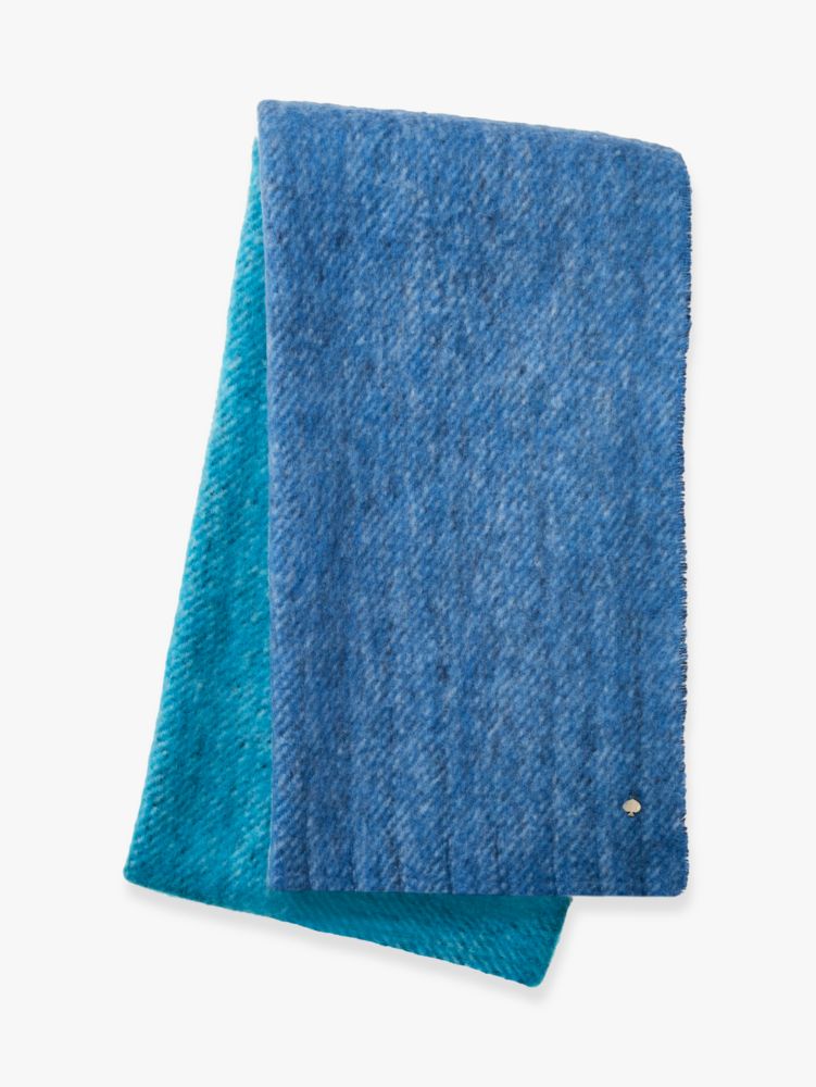 Kate Spade,colorblock yarn-dyed scarf,scarves,