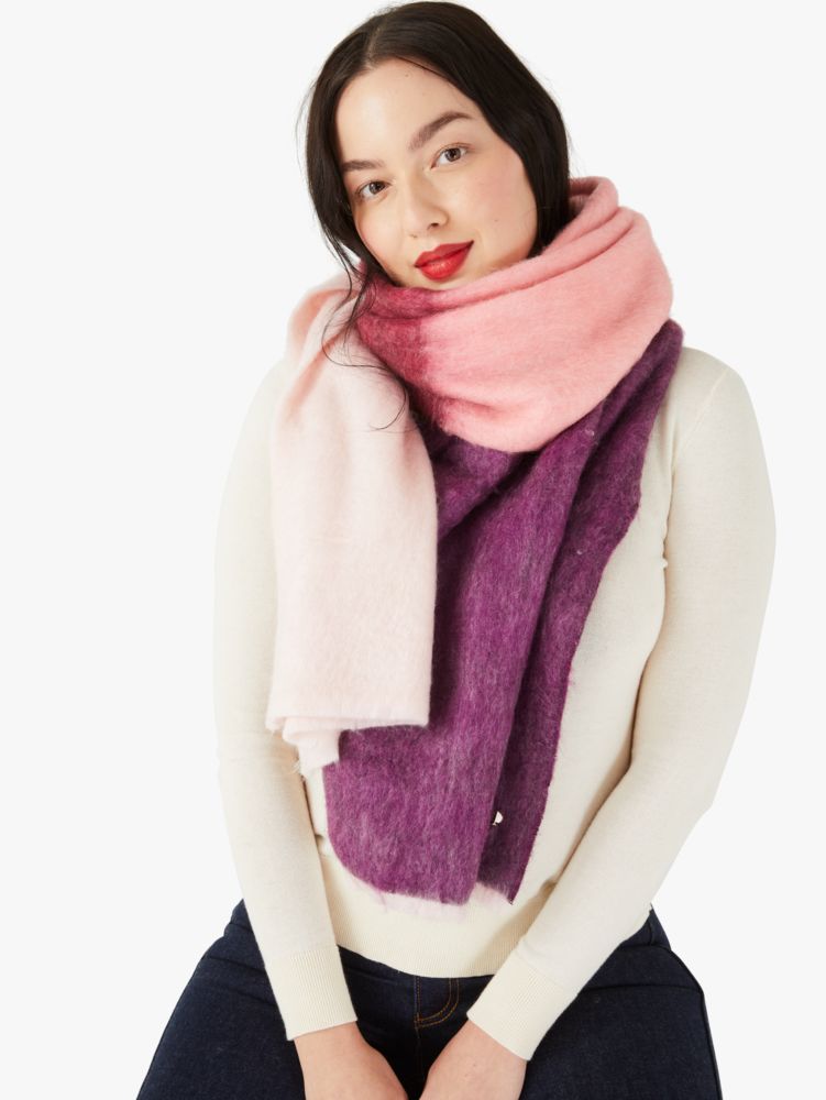 Colorblock Yarn Dyed Scarf | Kate Spade UK