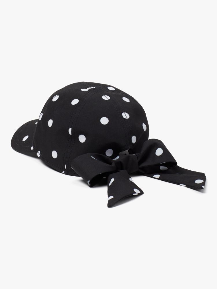 Kate Spade,polka dot bow baseball hat,hats,