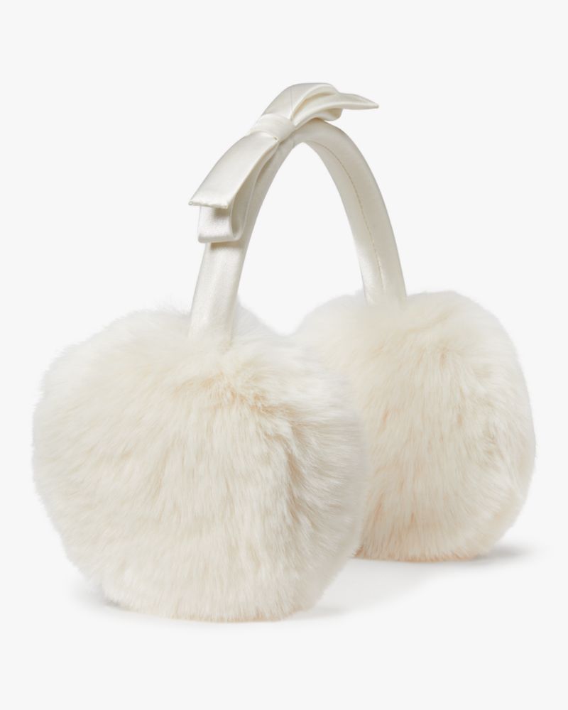 Kate Spade,Shoelace Bow Earmuffs,