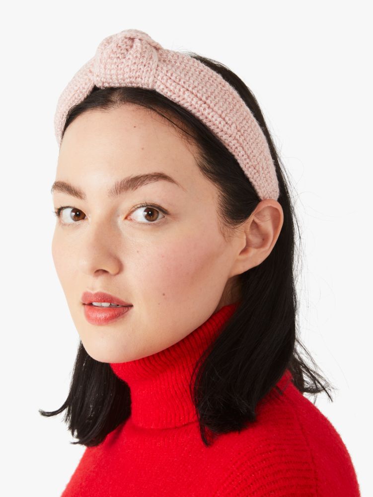 Kate Spade,metallic knot hard headband,hair accessories,