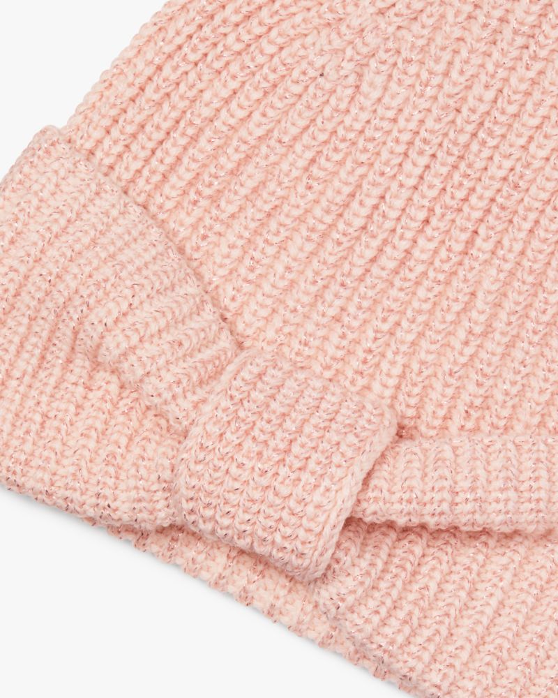 Kate Spade,Metallic Bow Beanie,