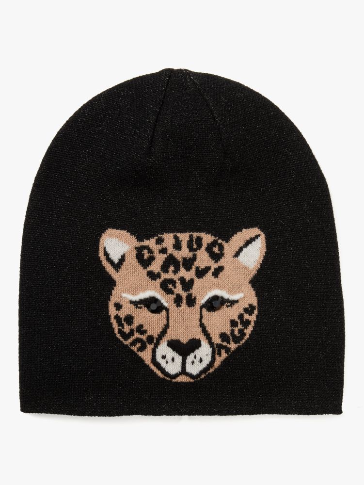 Kate spade discount leopard beanie