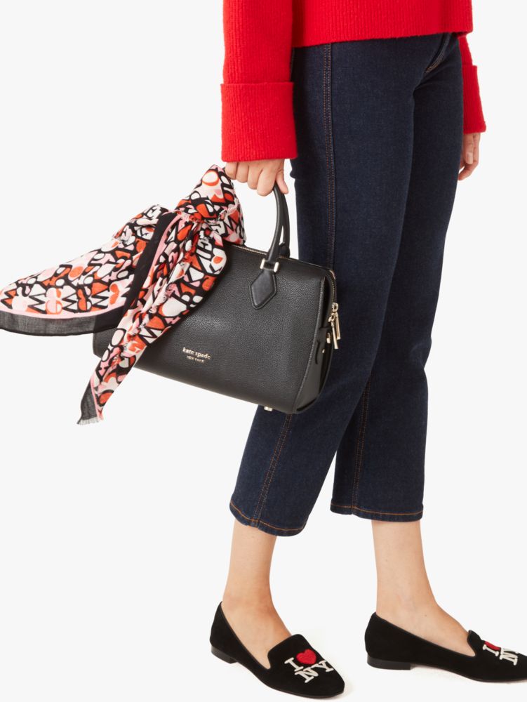 Kate Spade,repeat logo oblong scarf,scarves,