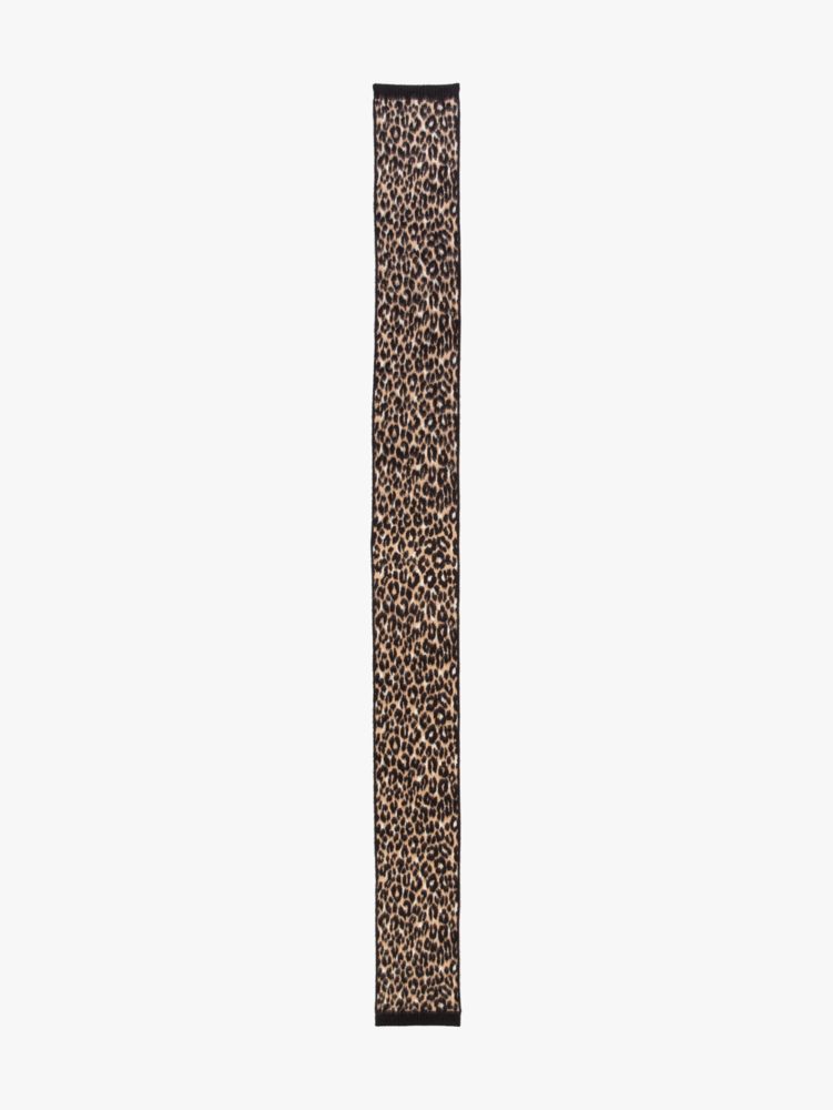 Kate Spade,brushed leopard scarf,scarves,