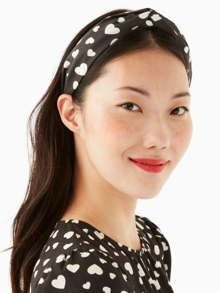 Kate Spade,love hearts twisted headband,