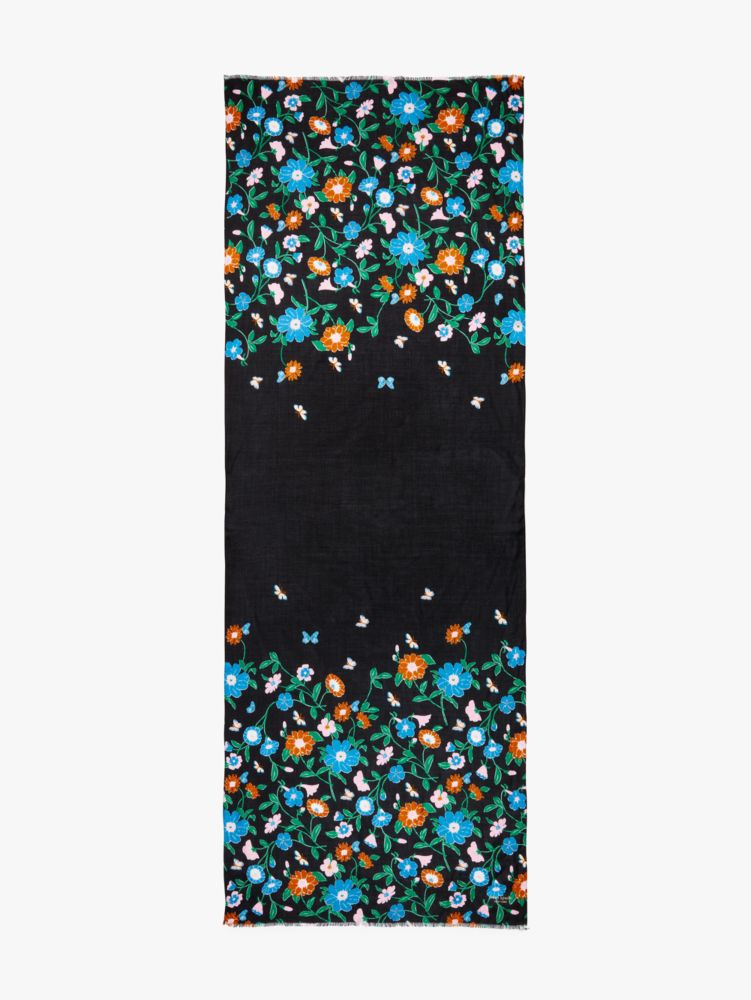 Floral Garden Oblong Scarf, , Product