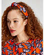 Kate Spade,spring flight headband,hair accessories,Orange