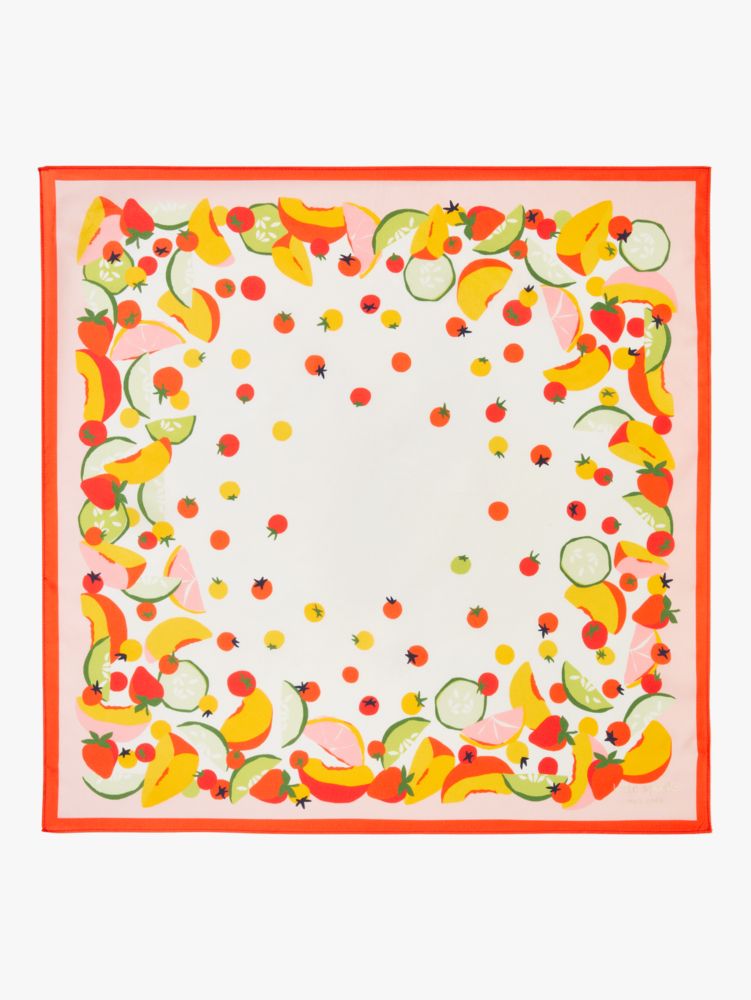 Fruit Salad Silk Bandana, , Product