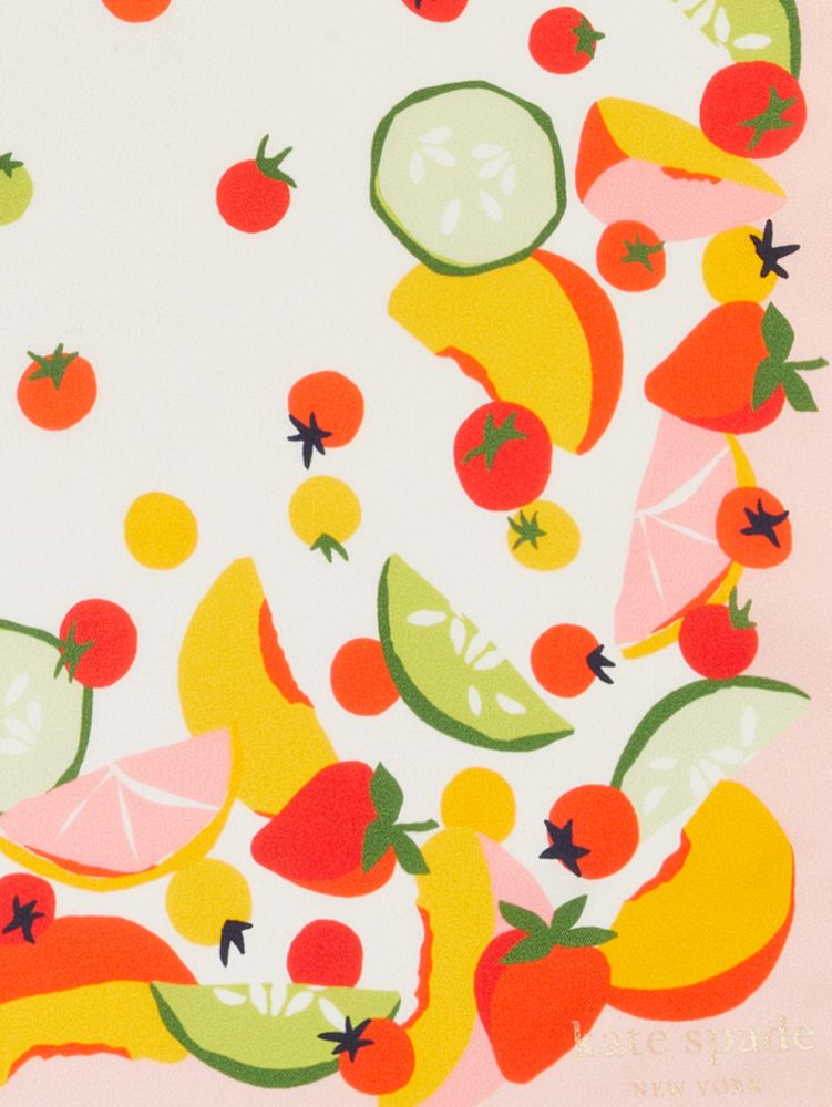 Fruit Salad Silk Bandana, , Product