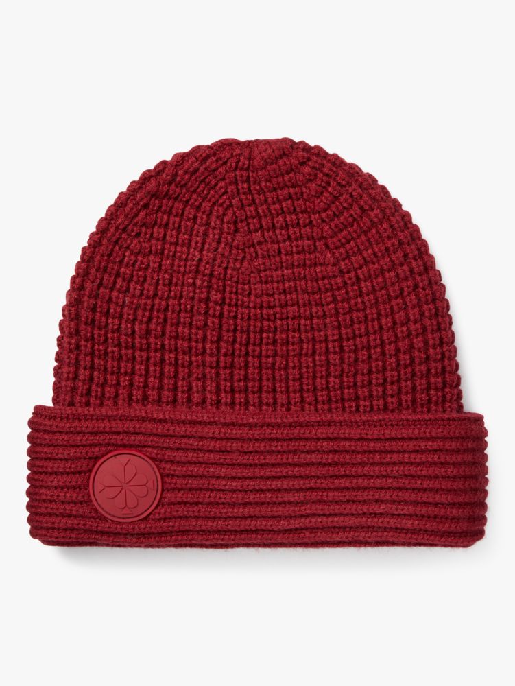 Kate Spade,Logo Waffle Beanie,
