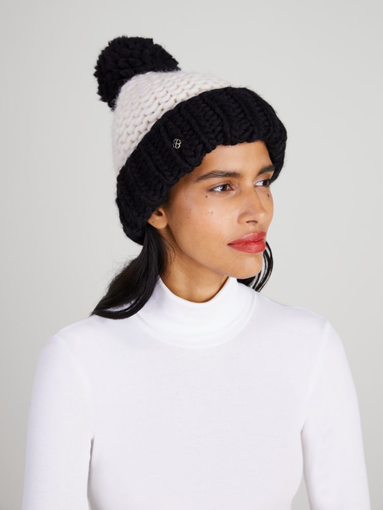 Kate Spade,Colorblock Beanie,