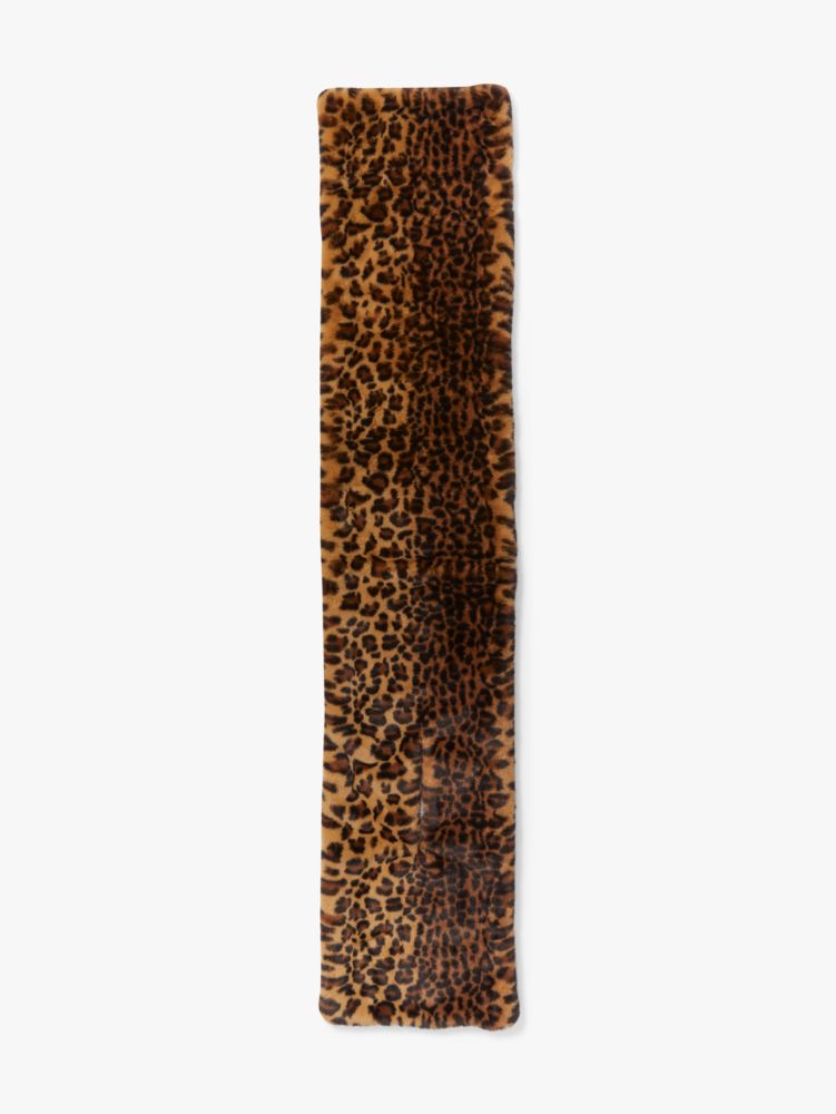 Kate Spade,Faux Fur Pull-Through Scarf,
