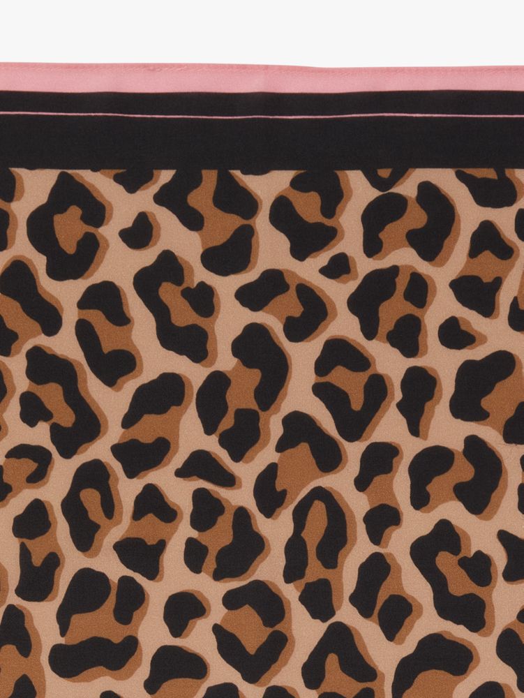 Kate Spade,Lovely Leopard Cotton-silk Bandana,