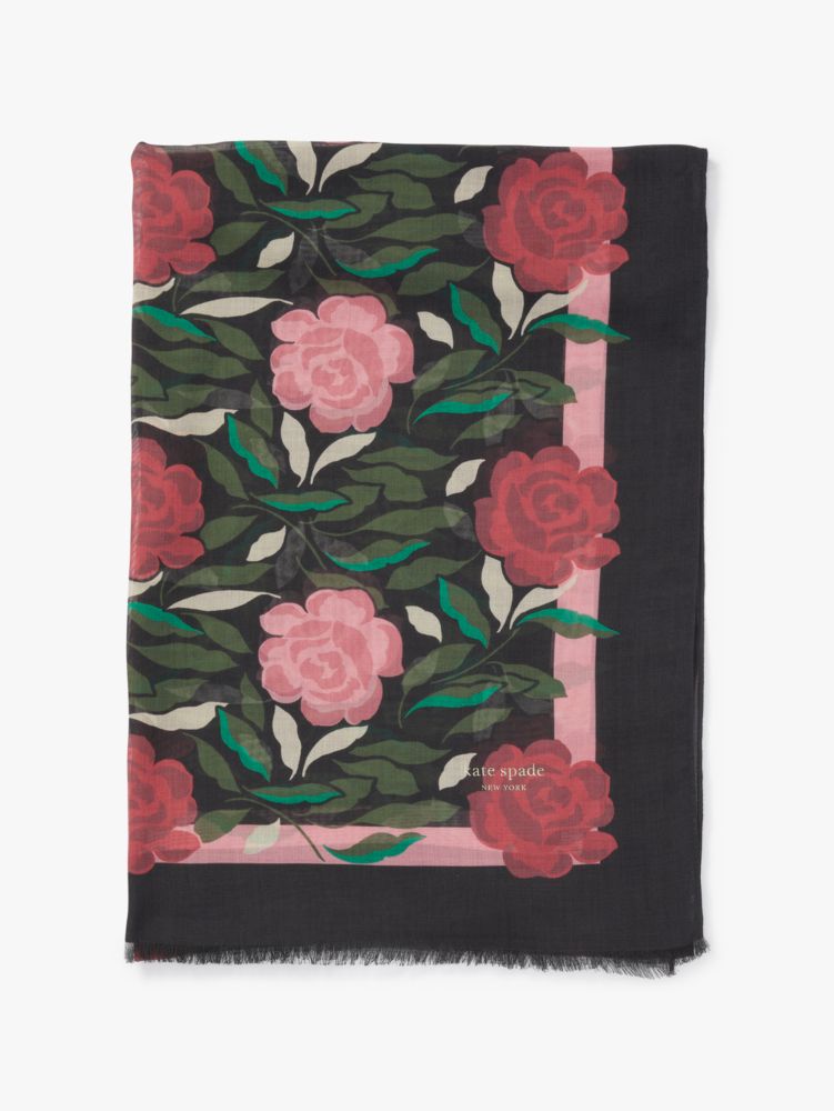 Rose Garden Oblong Scarf, , Product