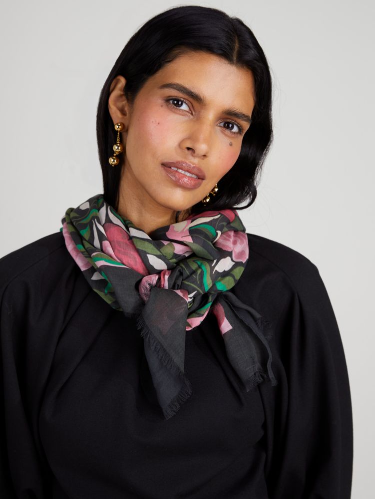 Rose Garden Oblong Scarf, , Product